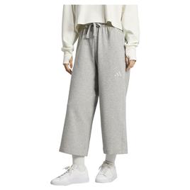 Adidas All Szn Rib Wide Leg Joggers Cinzento L / Regular Mulher