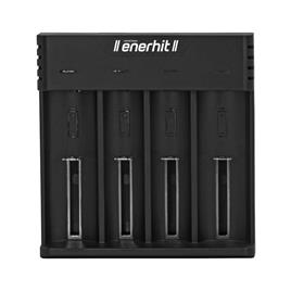 Energy Usb Charger 4 Lithium Batteries/cells Powerbank Preto