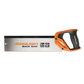 Vanquish Plastic Miter Box With Saw Transparente