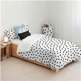 Kids & Cotton Duvet Cover Kibo Black 180x220 Cm Colorido