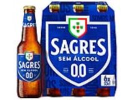 Cerveja Sem Alcool Sagres 0.0% 6x0.33l