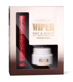 Nabla - Viper Day conjunto de lábios volumizadores e Night Lip Treatment Kit Coconut Cream