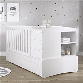 Cama Convertível Trama Combi Nest Branco Mate