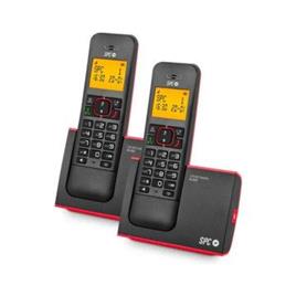 Telefone sem fio SPC Blade 7292RC2/ Pacote DUO/ Vermelho e Preto