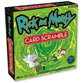 Aquarius Rick And Morty Card Scramble English Version Board Game Verde