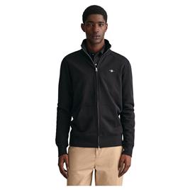 Gant Reg Shield Half Zip Sweater Preto L Homem