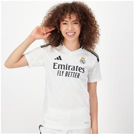 Camisola Real Madrid 1º Equip. 24/25 - Branco - Mulher tamanho XL