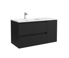 Móveis de banheiro bequia + pia oslo + coqueta 1 porta direita 90