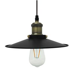 Matel Pendant Kit And Vintage Screen 24 Cm Transparente