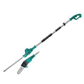 Vatton Hedge Trimmer And Chainsaw With Pole Without Battery 20v Prateado