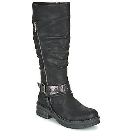 Botas ROMI  Preto Disponível em tamanho para senhora. 36,37,38,39,40.Mulher > Sapatos > Botas