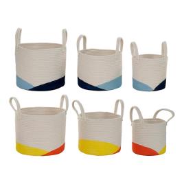 Conjunto de Cestas  Algodão (2 pcs)