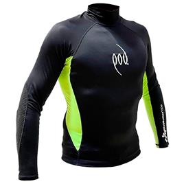 Pod Lycra Long Sleeve T-shirt Preto XL