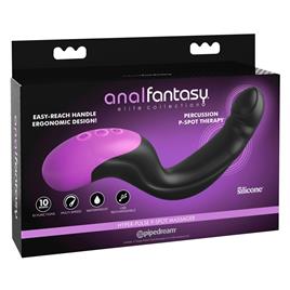 Anal Fantasy Elite Hyper-pulse P-spot Massager Anal Vibrator Roxo