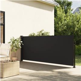 vidaXL Toldo lateral retrátil 120x500 cm preto