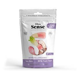 Snacks Sense Hypoallergenic Grain Free, Aves e Robalo 100 gr Dibaq