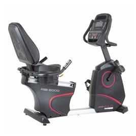 Finnlo Rb 8000 Recumbent Exercise Bike Prateado