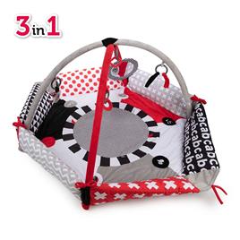 Canpol Sensory Toys 68/077 Babies Play Mat Vermelho