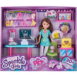 Sparkle Girlz Vet Set With 100184 Doll