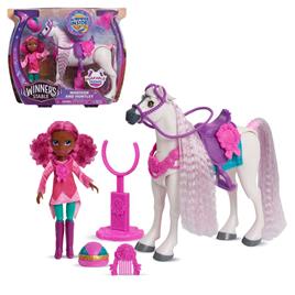 Winners Stable And Horse Set Madison & Huntley 53178 Doll Rosa