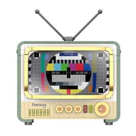 Pantasy Retro Tv Set Joyside Series 26 Cm Construction Game Dourado