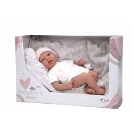 MuÑecas Arias Elegance 40 Cm Dafne With Cushion With Weight Baby Doll