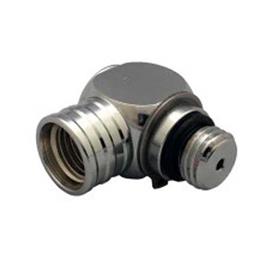 Xs Scuba 1st Stage 90 Degree Hp Unf 7/16 Male To Unf Adapter