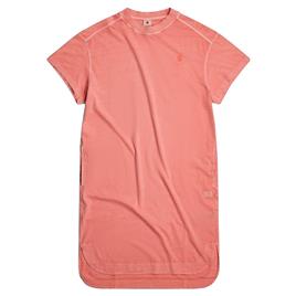 G-star D24483-d610 Short Sleeve Dress Rosa S Mulher