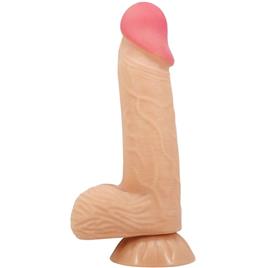 PRETTY LOVE - SÉRIE SLIDING SKIN DILDO REALÍSTICO COM VENTOSA DESLIZANTE PELE 20,6 CM
