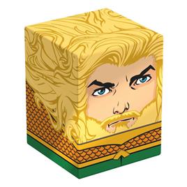 Squaroes Dc Justice League&trade007 Aquaman&trade Deck Box Amarelo