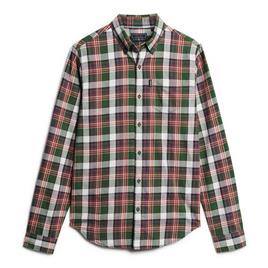 Superdry Vintage Check Long Sleeve Shirt  L Homem