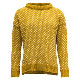 Devold Of Norway Nordsjø Wool Sweater Amarelo M Mulher