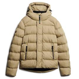Superdry Microfibre Sport Jacket Beige S Homem