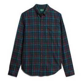 Superdry Vintage Check Long Sleeve Shirt  2XL Homem