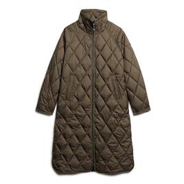 Superdry Superlong Quilt Liner Jacket Castanho 2XS Mulher