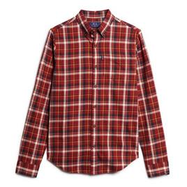 Superdry Vintage Check Long Sleeve Shirt  M Homem
