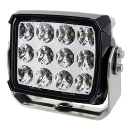 Hella Marine 380 Heavy Duty 24v Led Floodlight Prateado 7500 Lumens