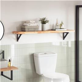 vidaXL Tampo de mesa retangular 140x30x4 cm madeira de acácia maciça