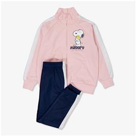 Fato Treino Snoopy - Rosa - Fato Treino Menina Peanuts tamanho 8