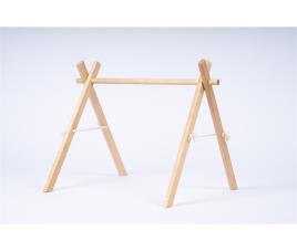Arco didático em madeira para bebés