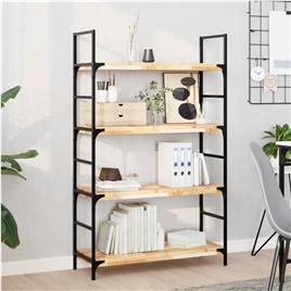 vidaXL Prateleira flutuante 80x30x4 cm acácia maciça não tratada