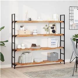 vidaXL Prateleira flutuante 140x20x4cm acácia maciça acabamento a óleo