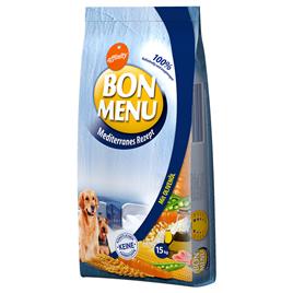 Bon Menu Dog Adult Mediterranean Recipe  -  Pack económico: 2 x 15 kg