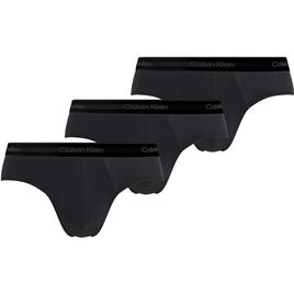 Calvin Klein 000nb3962a Slip 3 Units Preto M Homem