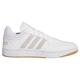 Adidas Hoops 3.0 Low Classic Vintage Trainers Branco EU 40 2/3 Homem