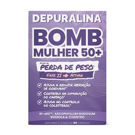 Cápsulas Perda de Peso Bomb Mulher 50+ Depuralina