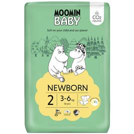 Fraldas de Bebé 3-6kg T2 Moomin Baby
