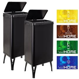 Wellhome Smart Trash Cans 50l 2 Units