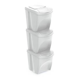 Keden Sortibox Set Of 3 Recycling Bins 3x25l