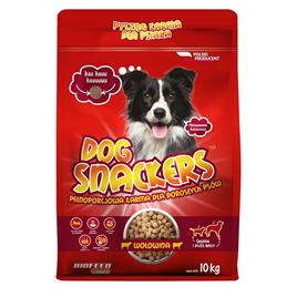 Biofeed Snackers Adult Medium & Large Beef Dog Food 10 Kg Vermelho